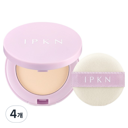 입큰 12.5 미니 퍼퓸 파우더팩트 모이스트 3.5g, 21호, 4개