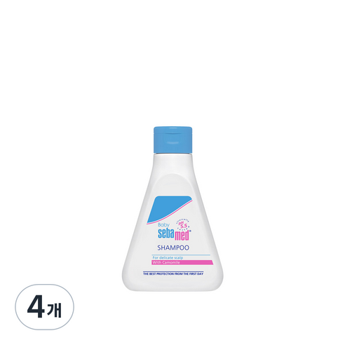 세바메드 칠드런스 유아샴푸, 250ml, 4개