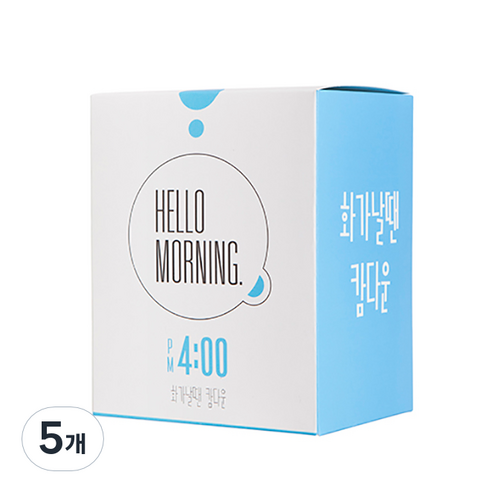 헬로모닝 캄다운 드립백커피, 9g, 8개, 5개
