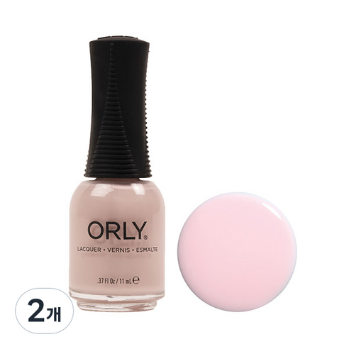 오를리 네일컬러 매니큐어 11ml, 2020012 키스더브라이드, 2개