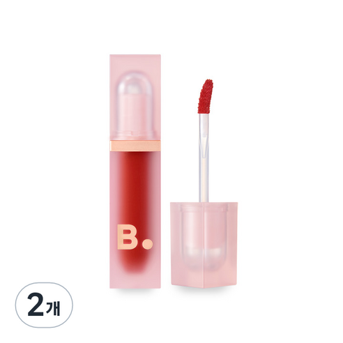 바닐라코 워터 드롭 베일 틴트 4.5g, RD02 디어 레드, 2개