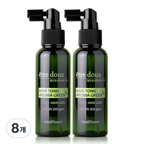 메디플라워 에트투스 아로마 그린 헤어토닉, 100ml, 8개