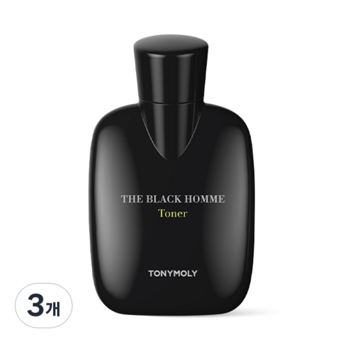 토니모리 더 블랙 옴므 토너, 160ml, 3개