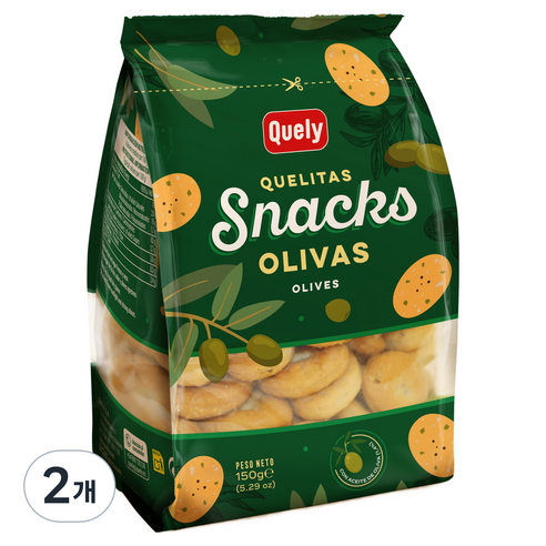 퀼리 올리브 스낵, 150g, 2개