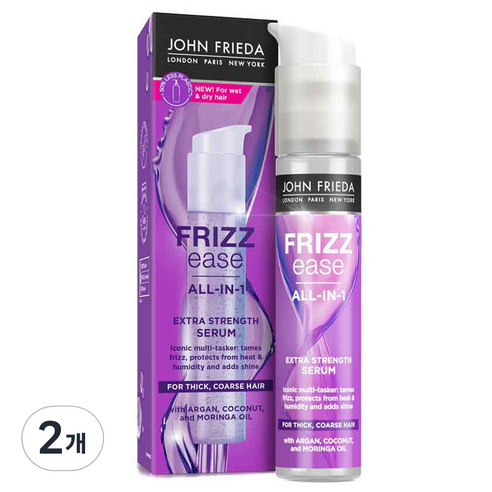 존프리다 프리즈 이즈 엑스트라 스트렝스 헤어세럼, 50ml, 2개