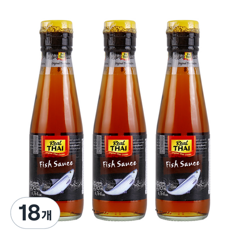 리얼타이 피쉬 액젓, 200ml, 18개