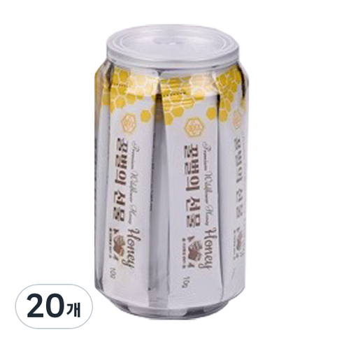 꿀벌의선물 벌꿀 스틱 20p, 200g, 20개