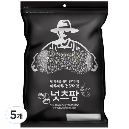 넛츠팜 볶음 서리태, 5개