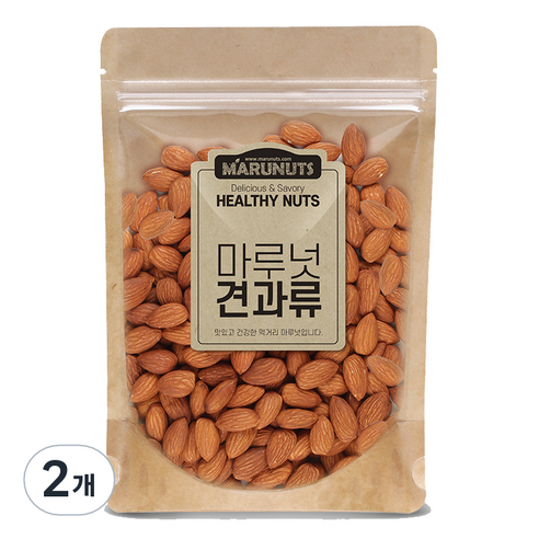 마루넛 볶음아몬드, 500g, 2개