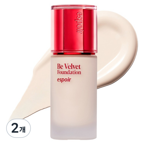 에스쁘아 비벨벳 파운데이션 SPF22 PA++ 30g, 2개, 3N두부
