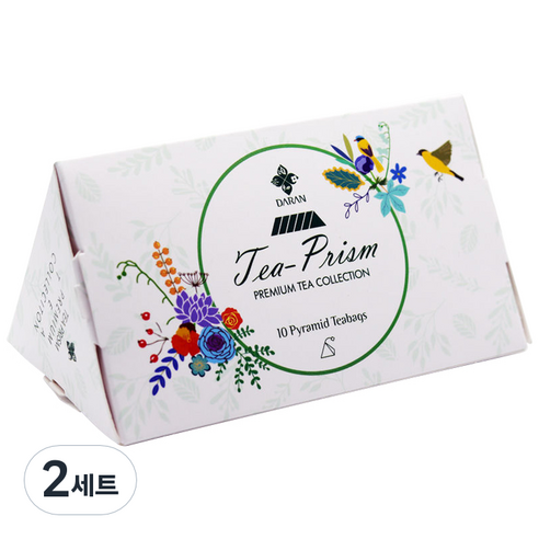 다란 티프리즘 컬렉션 10티백 세트, TE선생님을 위한 허브차, 2세트