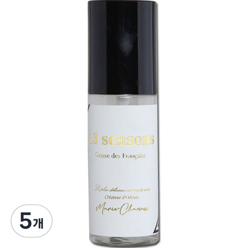 서틴시즌스 섬유탈취제, 70ml, 5개, 우디 그라스