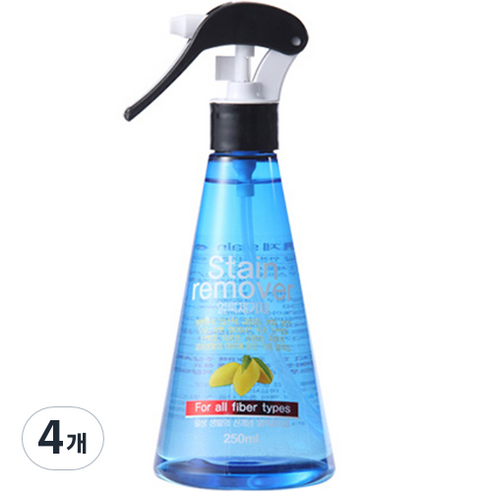 세제혁명 얼룩제거제, 250ml, 4개