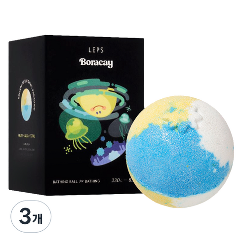 랩스밤 거품목욕 배쓰밤 보라카이, 230g, 3개