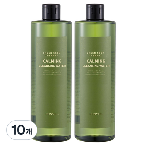 은율 그린씨드 카밍 클렌징워터, 500ml, 10개