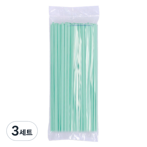 마다꾸미 요술 매직 파티 벌룬 막대풍선 100p 세트, 파스텔라이트민트, 3세트