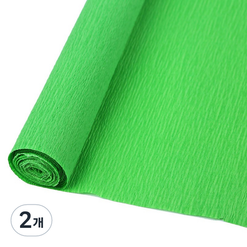 마다꾸미 주름지 구김지 44 잔디그린 50 x 250 cm, 50x250, 2개