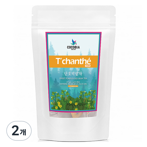 티샹떼 단호박팥차, 1.5g, 25개입, 2개