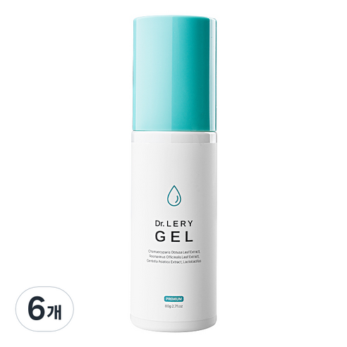 닥터레리 마사지젤 프리미엄, 80g, 6개