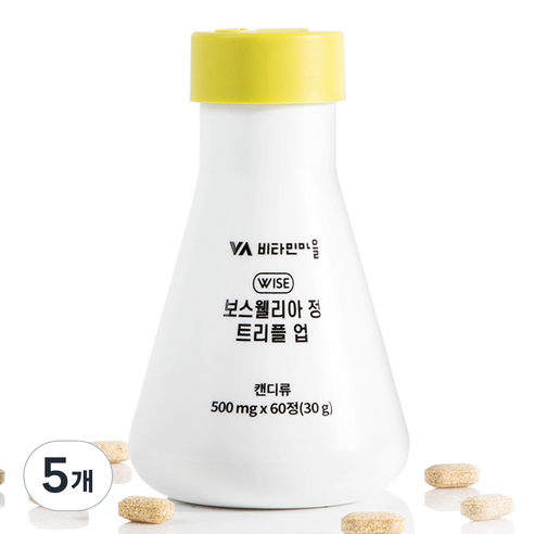 비타민마을 보스웰리아 정 트리플 업 30g, 60정, 5개