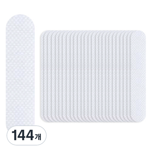다다 미끄럼방지 스티커 테이프 투명 20 x 200 mm, 144개