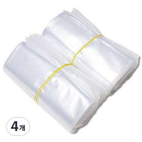 그린비닐 일반 지퍼백 10 x 12 cm, 10 x 12cm, 100개, 4개