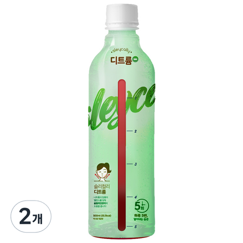 슬리컬리 디트륨, 2개, 500ml