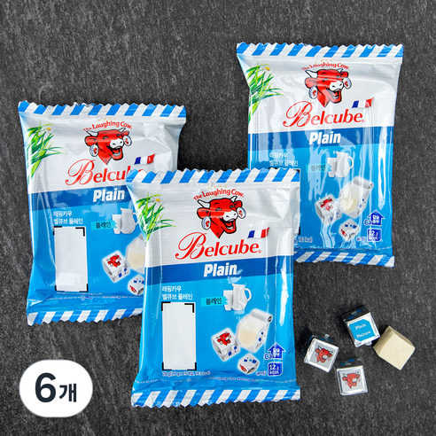 더래핑카우 벨큐브 플레인, 5.2g, 45개입, 2개