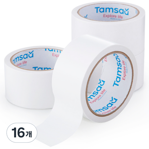 코멧 고점도 반투명 양면테이프 12m x 50mm, 16개