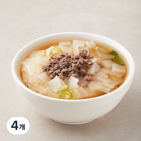 킨더가든 우리아이 한우 무국, 300g, 4개