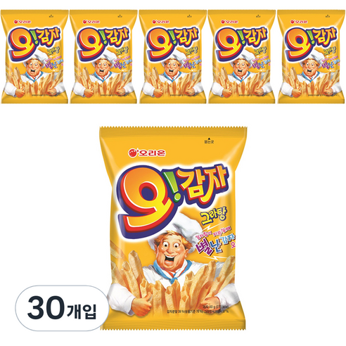 오리온 오감자 그라탕, 50g, 30개입