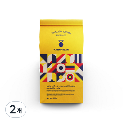 워너빈 온두라스 코판 SHG, 홀빈, 500g, 2개