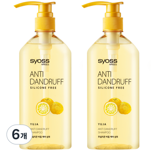 사이오스 안티 댄드러프 샴푸 시트러스향, 680ml, 6개