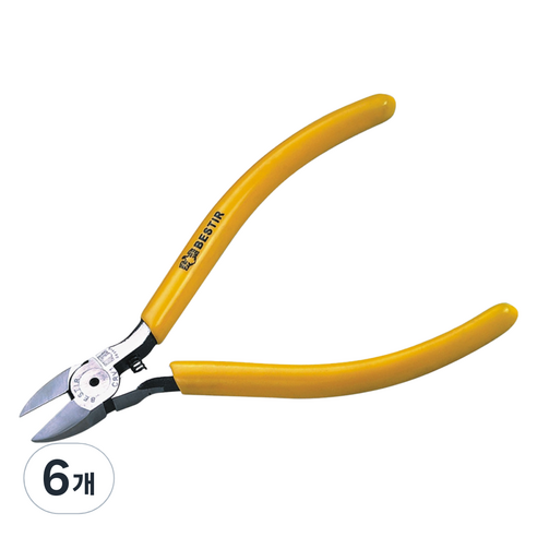 BESTIR 니퍼 150mm BST-13203, 6개