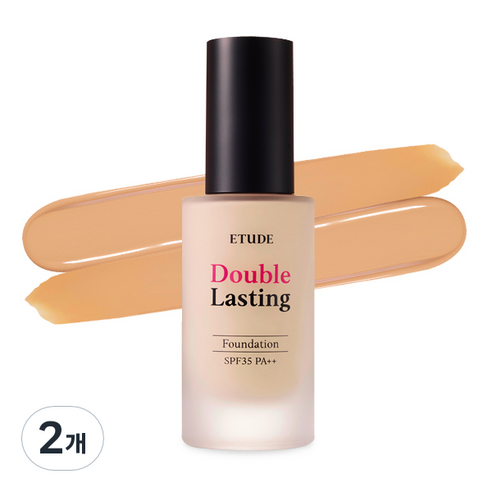 헤라실키스테이파운데이션 에뛰드 더블래스팅 파운데이션 30g, 앰버, 2개 Best 5 헤라실키스테이파운데이션 에뛰드 더블래스팅 파운데이션 30g, 앰버, 2개 Best 5