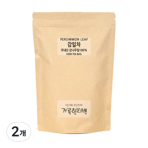 거룩한티백 감잎차 티백, 50g, 50개입, 2개