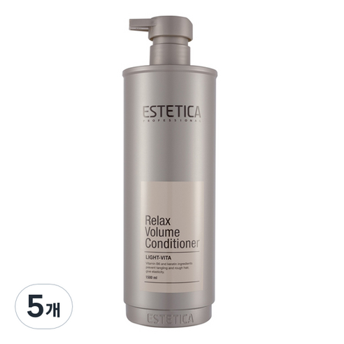에스테티카 릴렉스 볼륨 컨디셔너, 1500ml, 5개