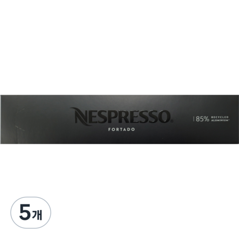 네스프레소 버츄오 포르타도 캡슐커피, 10g, 5개, 10개입