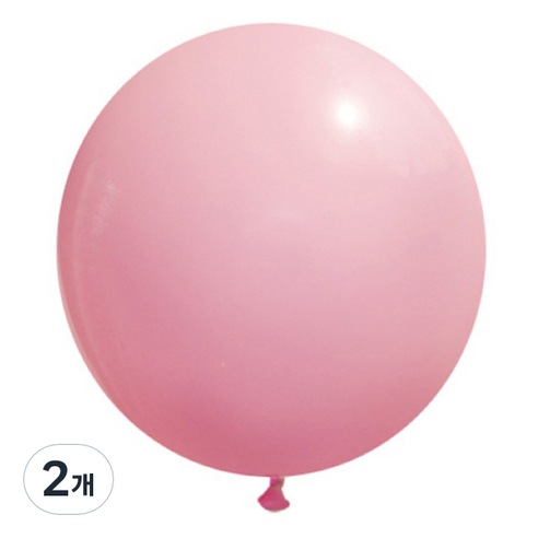 제이벌룬 셈퍼텍스 90cm 대형풍선, 009 핑크, 2개