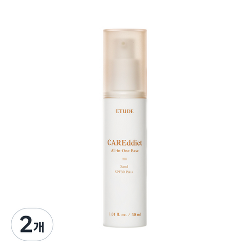 에뛰드 케어딕트 올인원 베이스 30ml, 2호 샌드, 2개