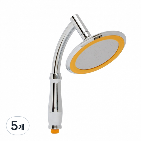 각도조절 해바라기 샤워기헤드, 5개