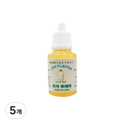 조이후레바 아로미조이 슬라임재료 30ml, 5개, 밀크