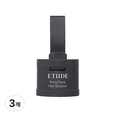 에뛰드 팡팡 헤어 섀도우 3.5g, 03 내추럴블랙, 3개