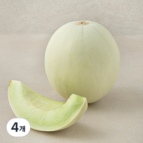 허니듀 메론, 1.3kg, 4개