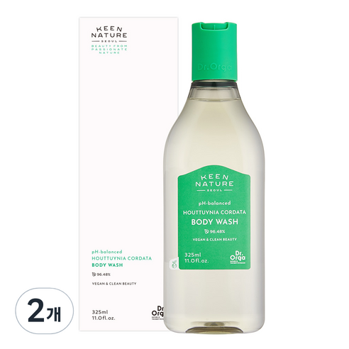 닥터올가 약산성 어성초 바디워시, 325ml, 2개