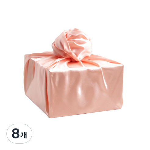 봄91 추석 기프트 보자기 대, 살구, 8개
