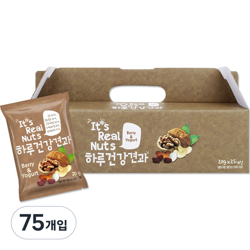 잇츠리얼넛츠 베리앤요거트 믹스넛, 500g, 3개