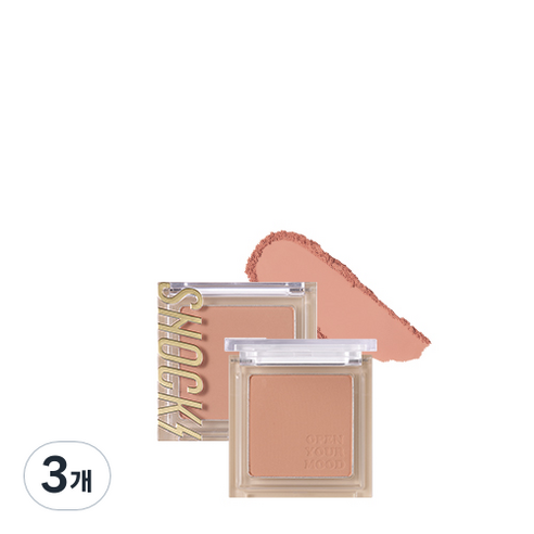 토니모리 더 쇼킹 스핀오프 블러셔 5.5g, 05 빈티지누드, 3개