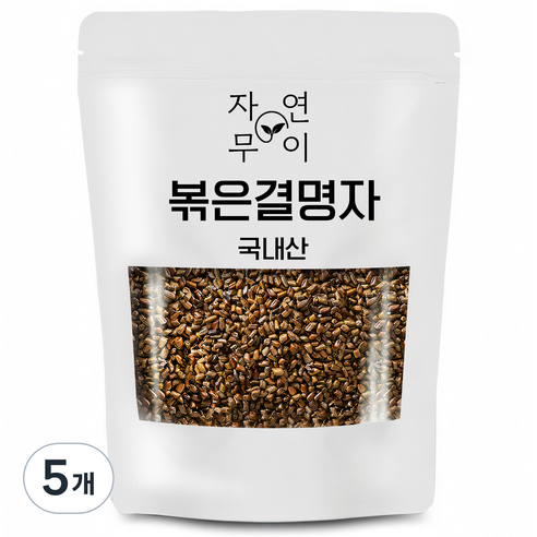 자연무이 깨끗하게 볶은 결명자, 300g, 5개