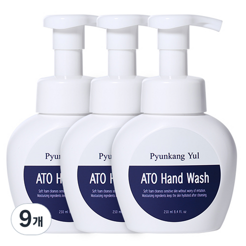 편강율 아토 유아 핸드워시 오렌지향 250ml, 9개